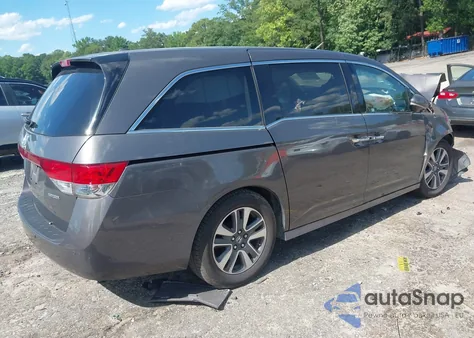2015 Honda Odyssey Touring/Touring Elite из США, поврежденный, VIN 5FNRL5H96FB065413